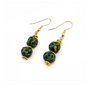 Kazuri Grass Jumper Earrings