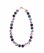 Kazuri Purple Match Necklace 18"