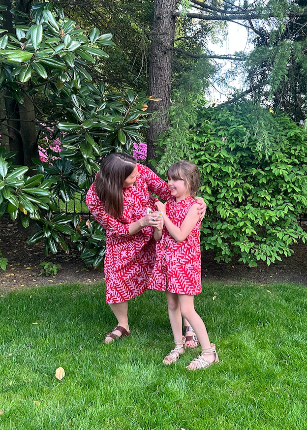 Hand-Printed Kid&#39;s Dress