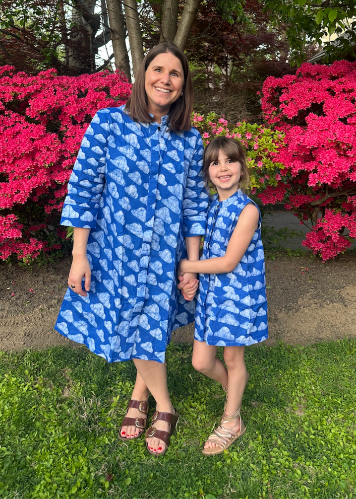 Hand-Printed Kid&#39;s Dress