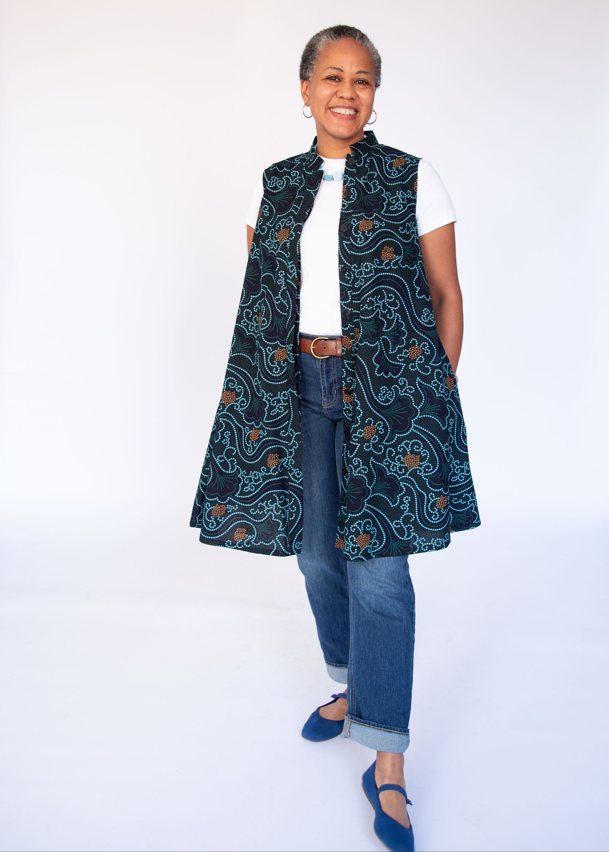 Tesserae Sleeveless Dress