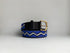 Blue and White Beaded Belt