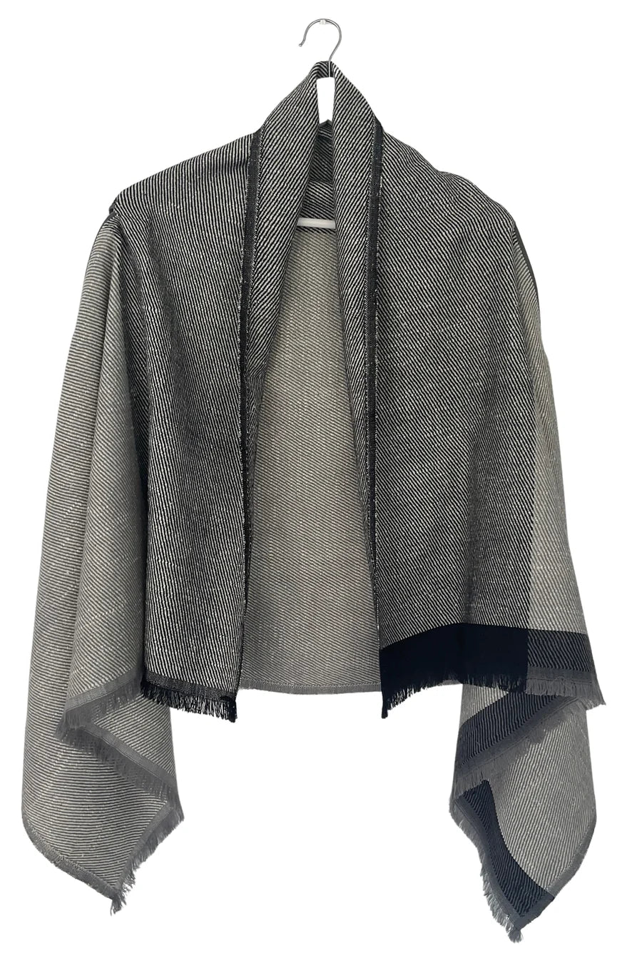 Julahas Wool Silk Cape Forest Kanha
