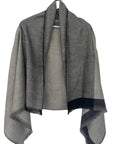 Julahas Wool Silk Cape Forest Kanha