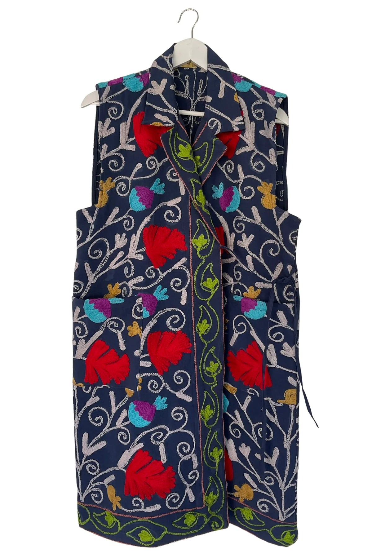 Julahas Suzani Tie-Up Vest No.7