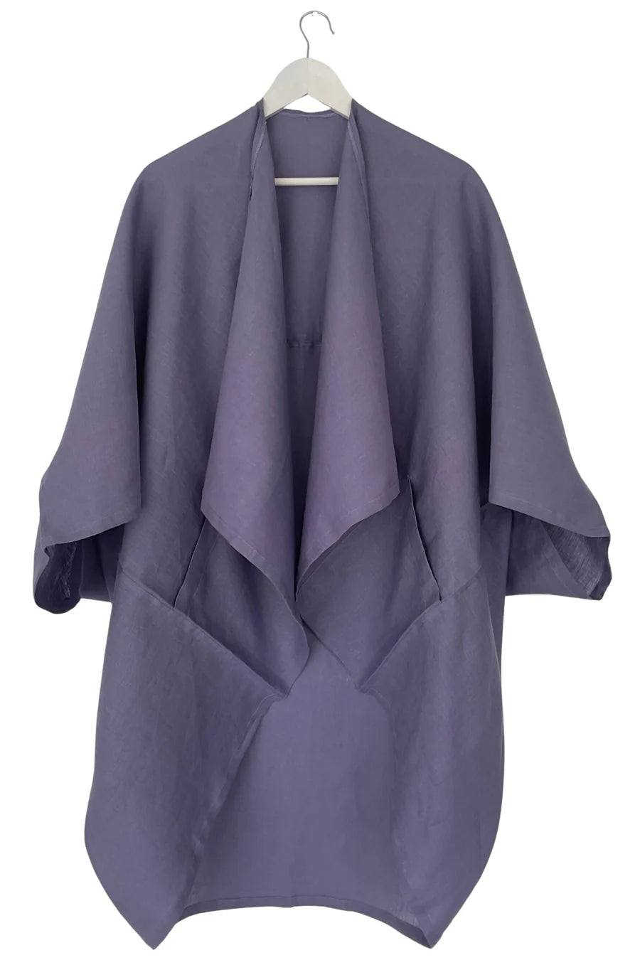 Julahas Linen Kimono Misty Lilac