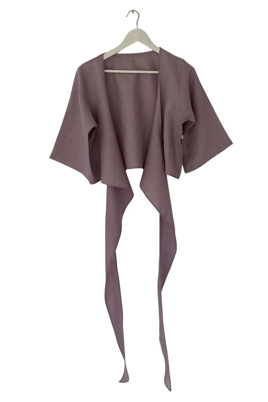 Julahas Linen Wrap Top