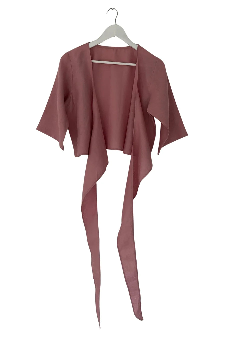 Julahas Linen Wrap Top