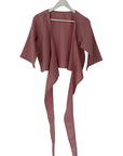 Julahas Linen Wrap Top