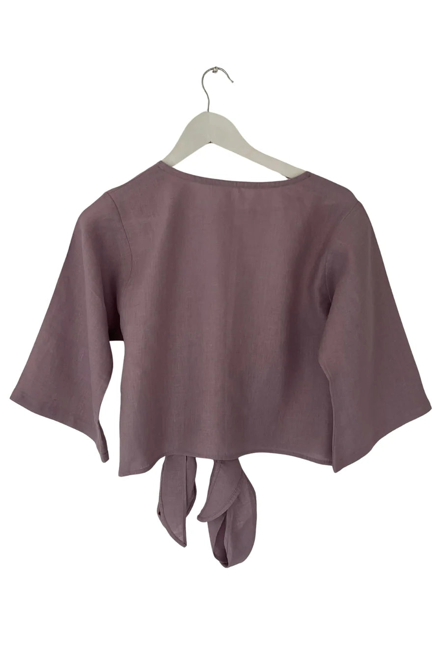 Julahas Linen Wrap Top