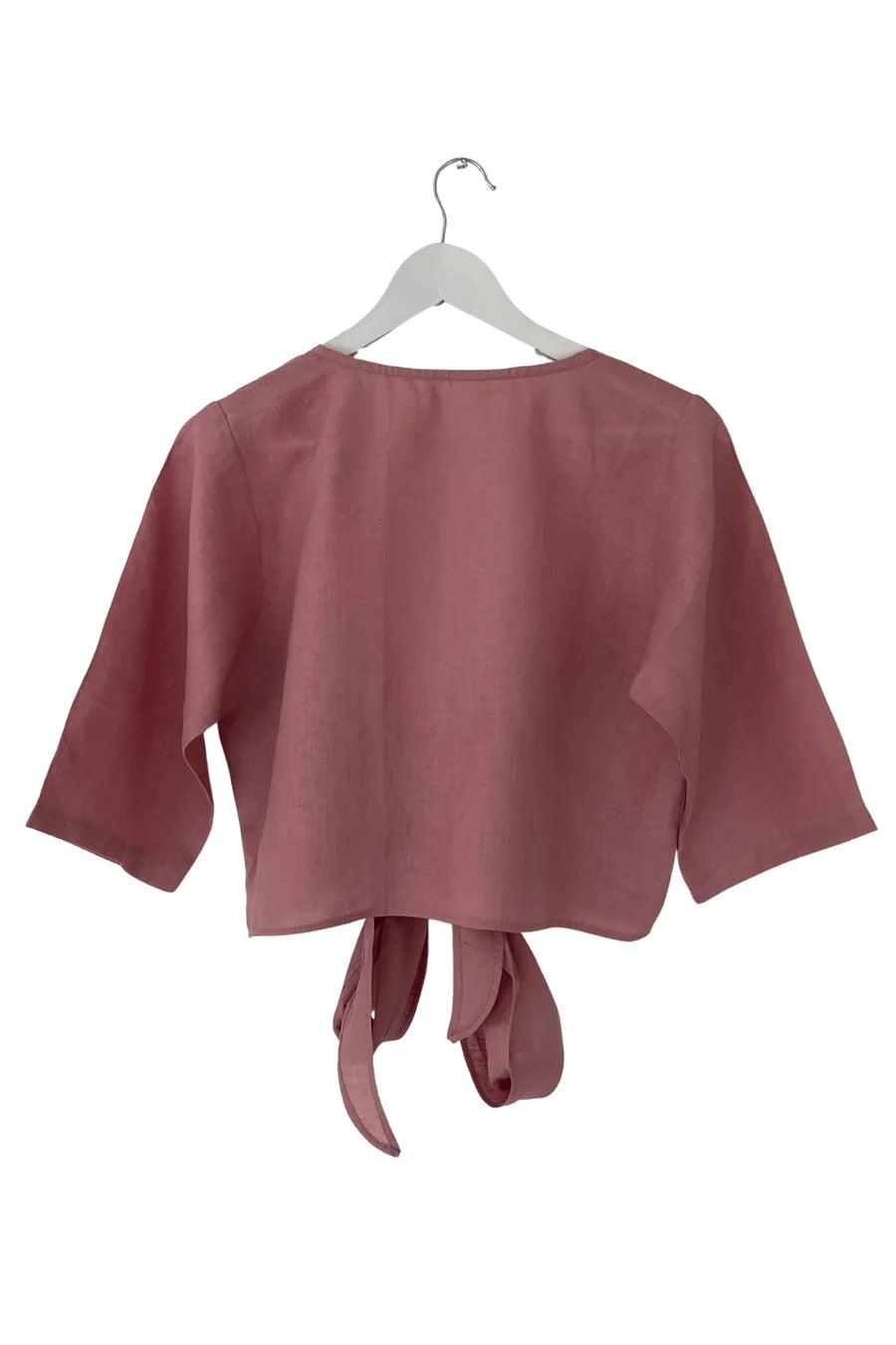 Julahas Linen Wrap Top