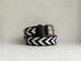 Black and White beaded belt