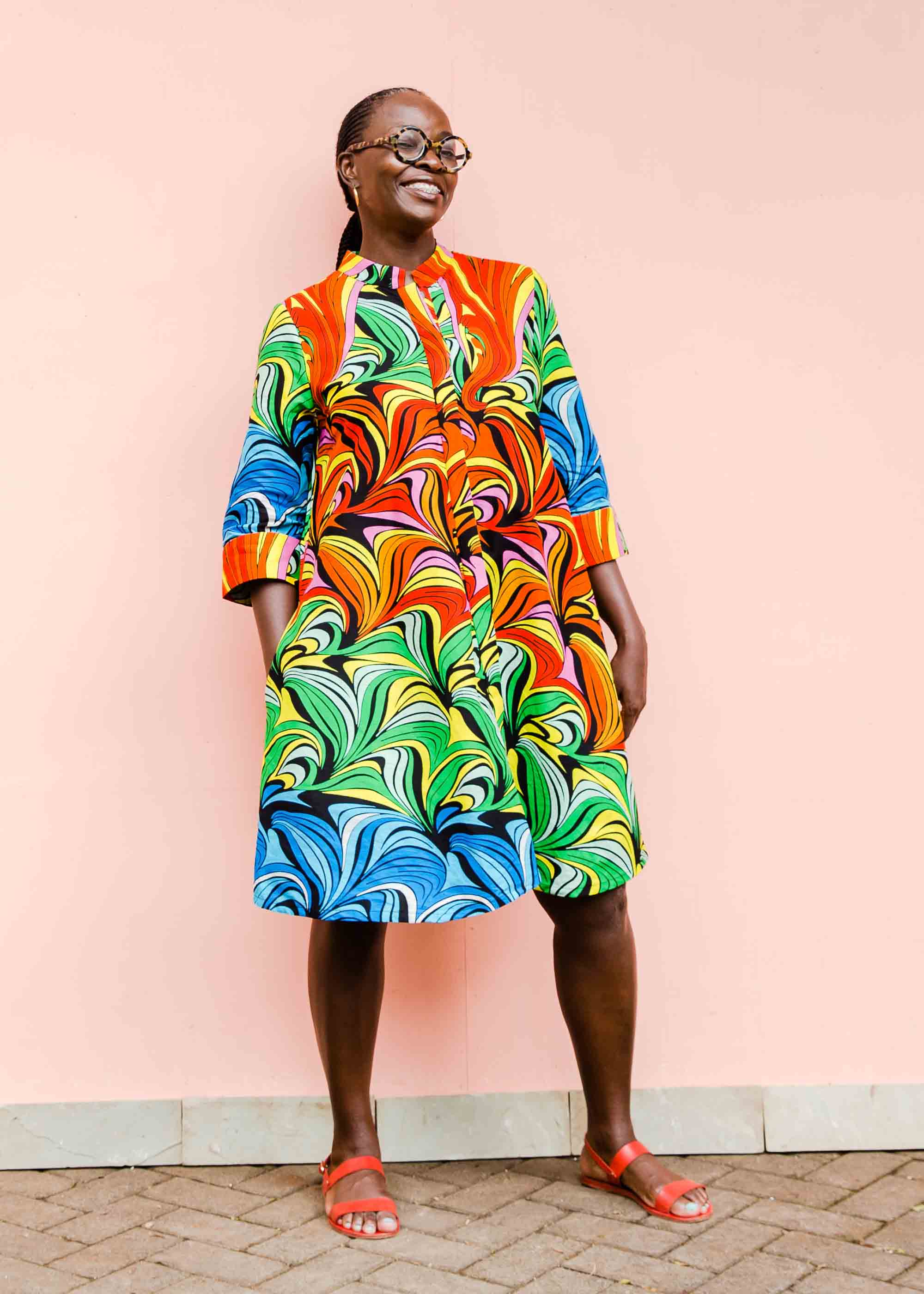 print dress design 2022 Lawn Printed Frock Dress Design 2022
