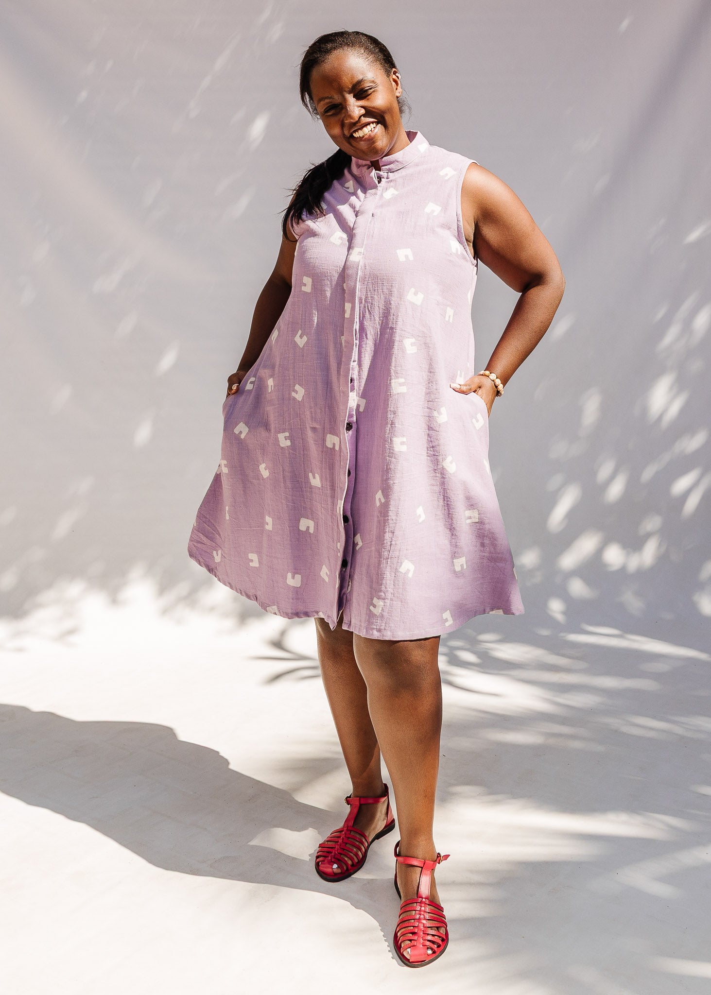 Twilight Sleeveless Dress – Zuri
