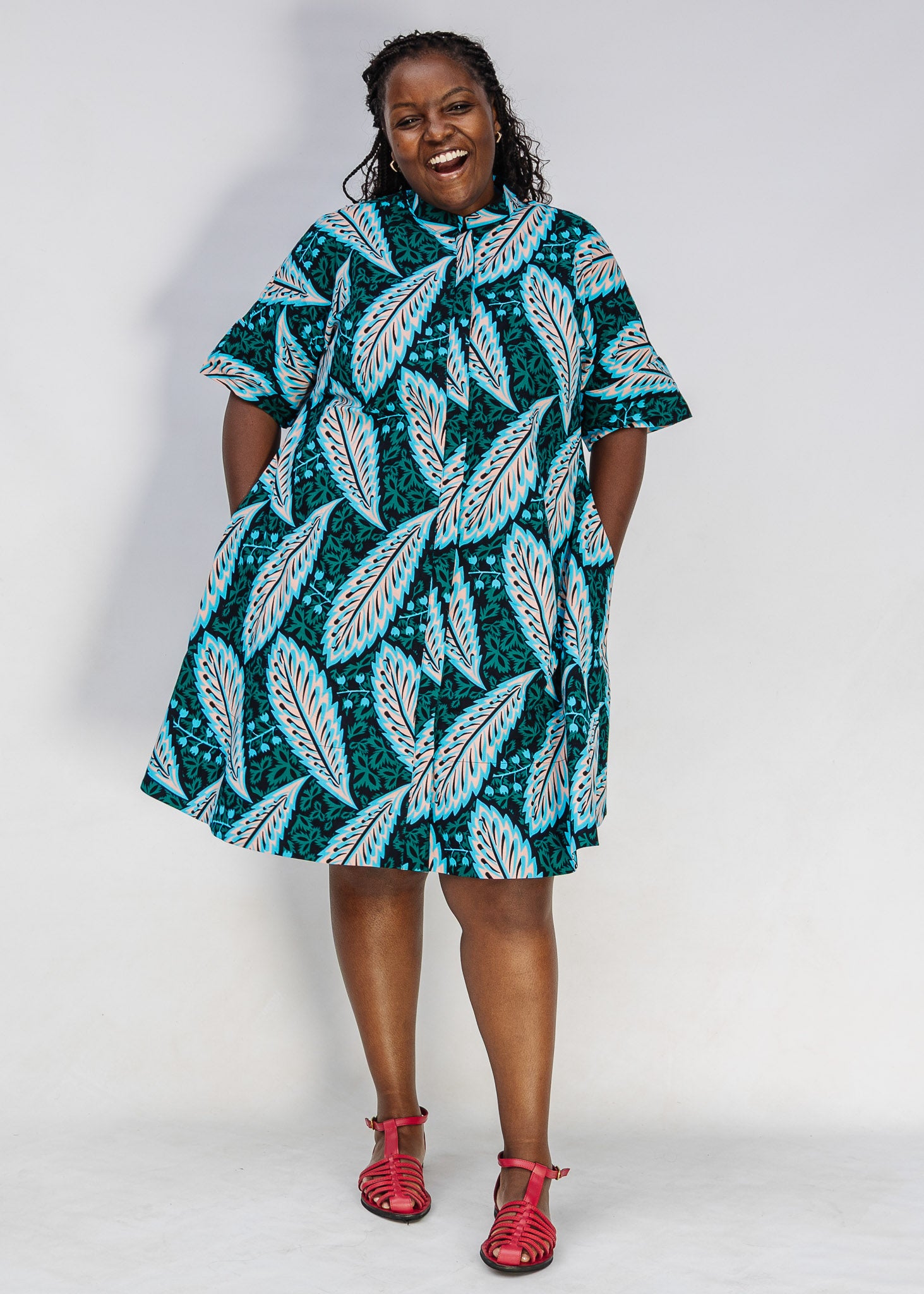 Short Sleeved Dress – Zuri