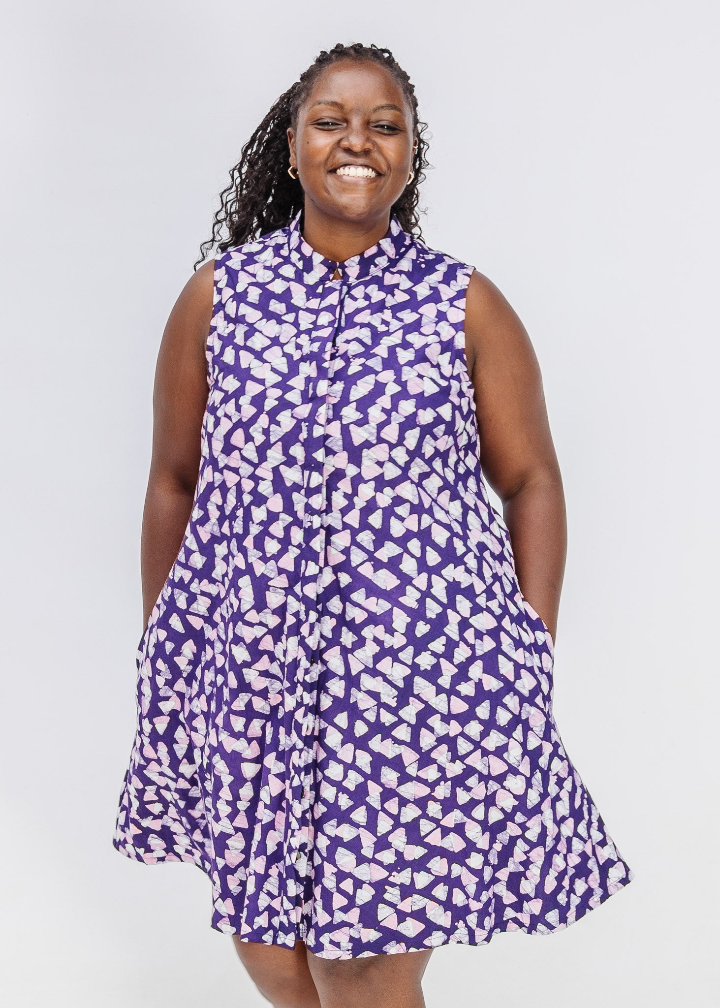 Catchlight Sleeveless Dress