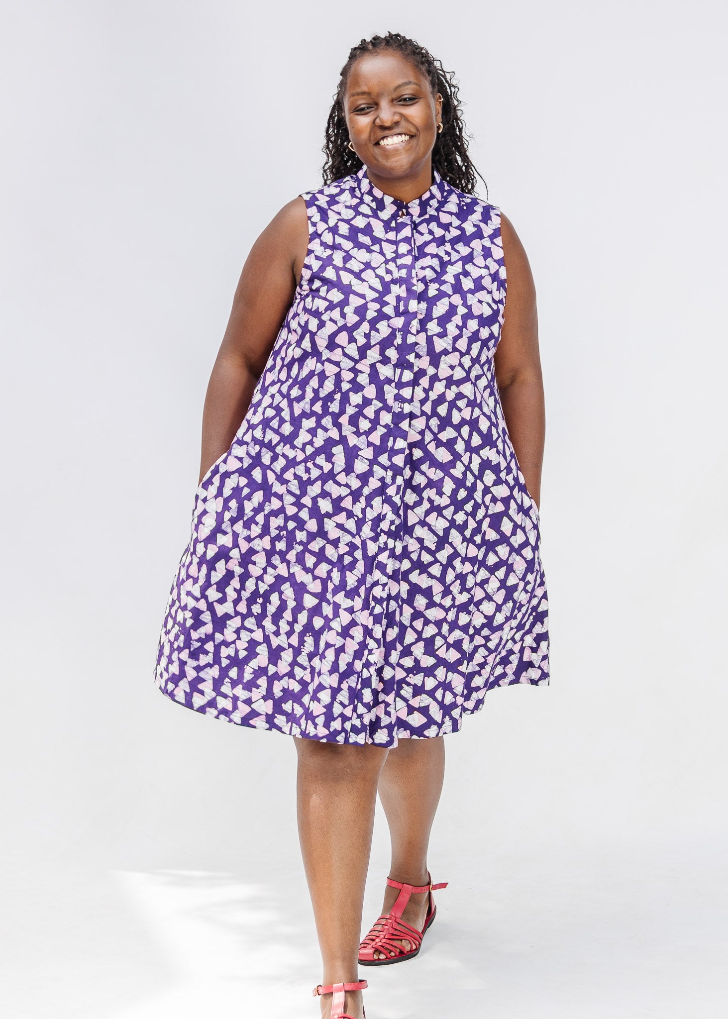 Catchlight Sleeveless Dress