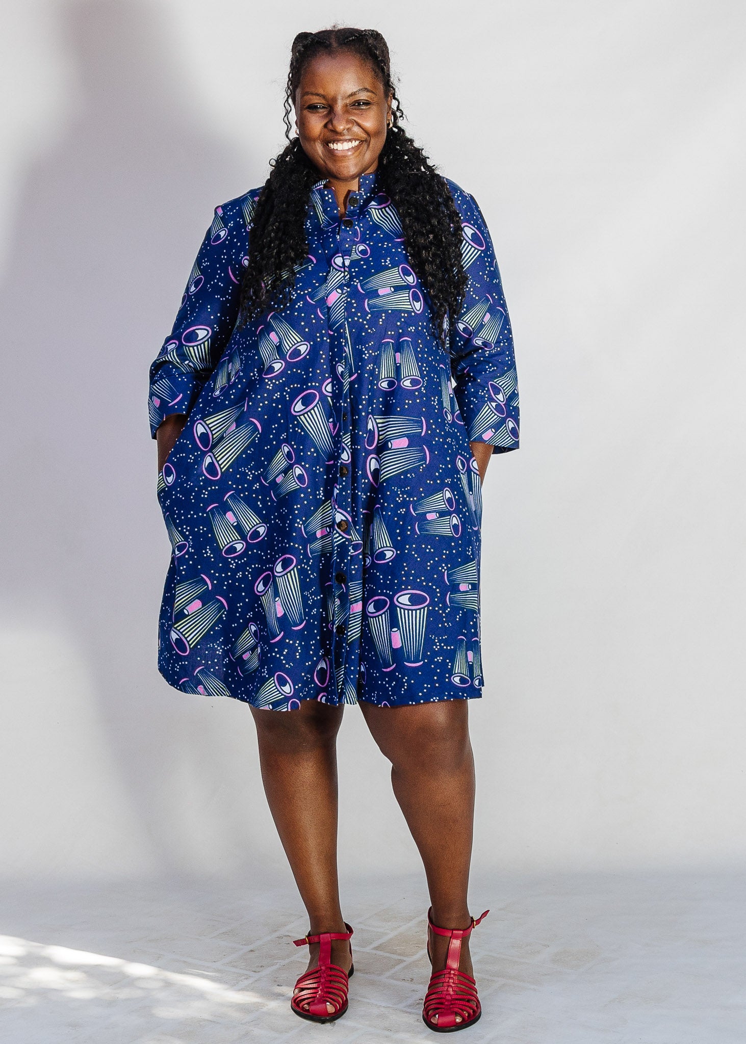 【即日発送】正規品B. STARRY JACKET DRESS Stargazer – Zuri