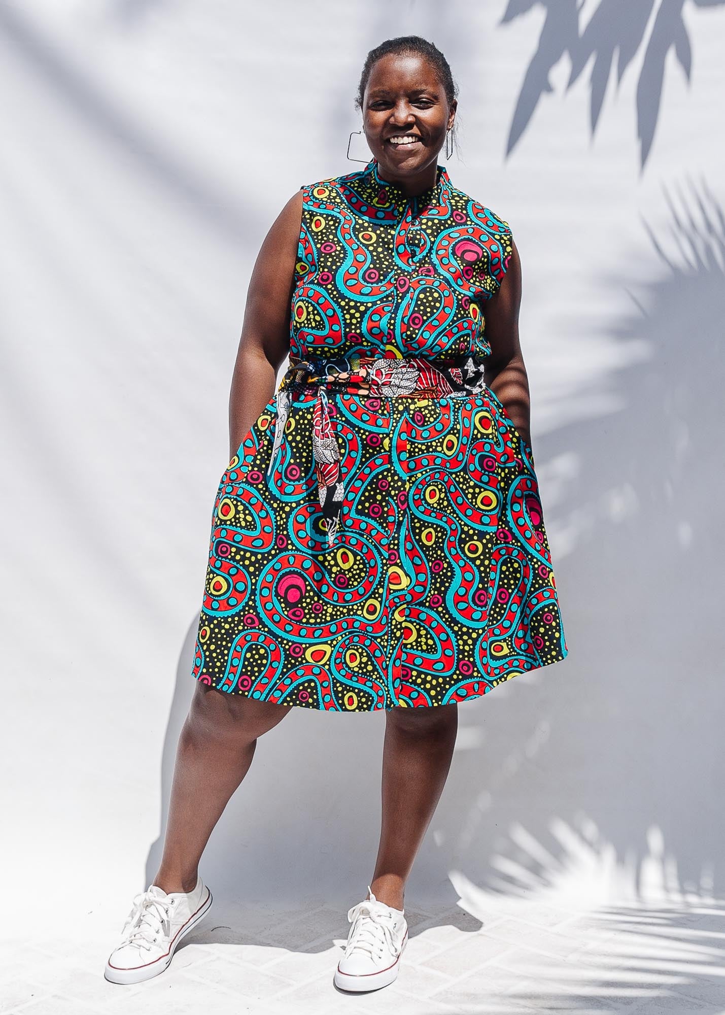 Candyland Sleeveless Dress – Zuri