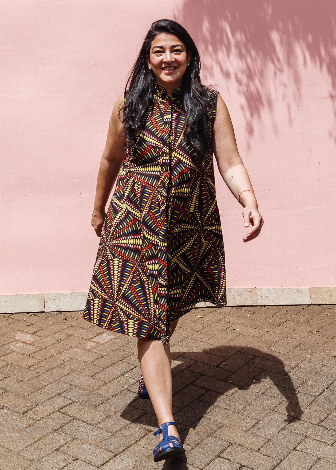 Prismania Sleeveless Dress 1x Prismania Sleeveless Dress – Zuri