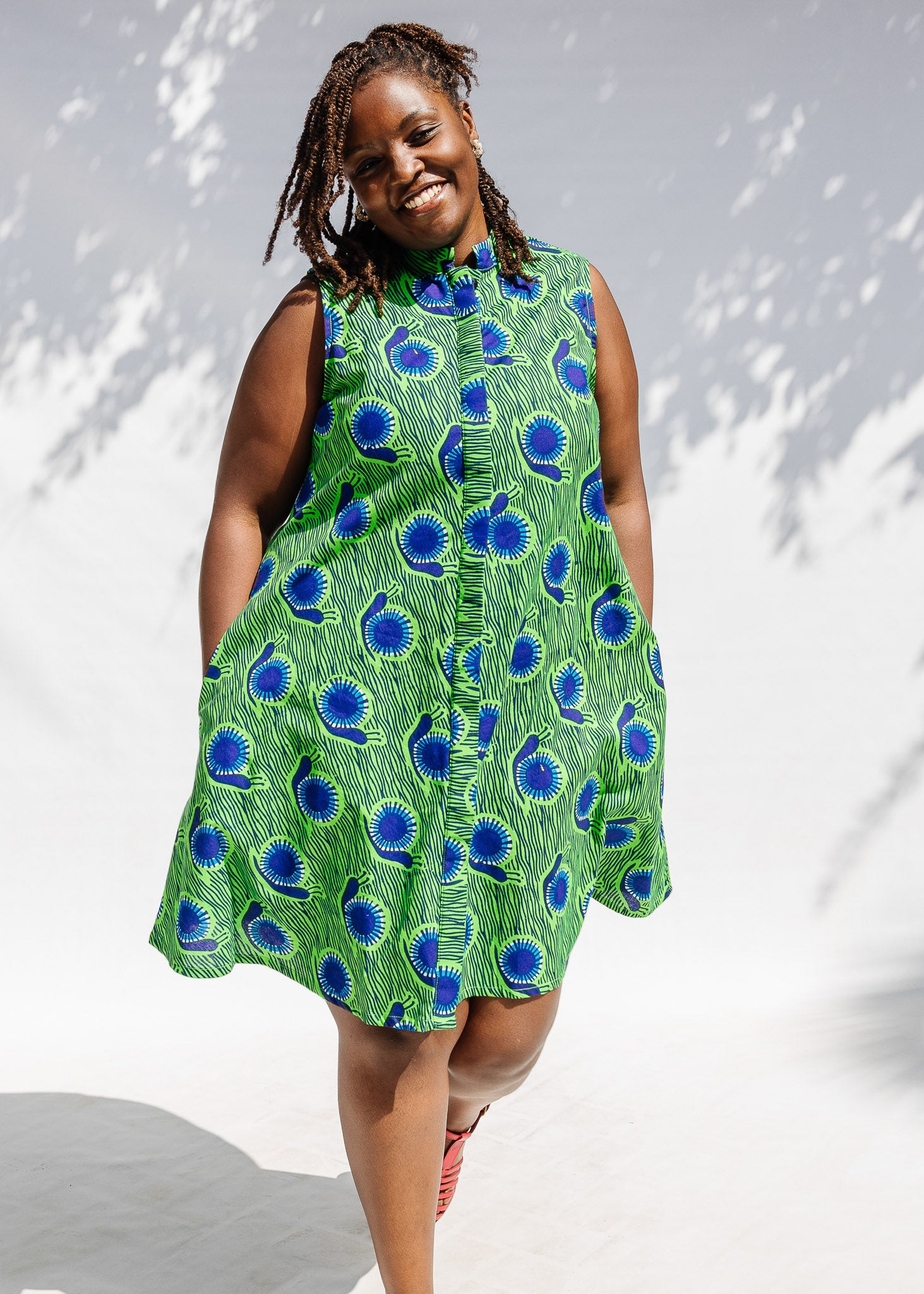 Snailed It Sleeveless Dress Snailed It Sleeveless Dress