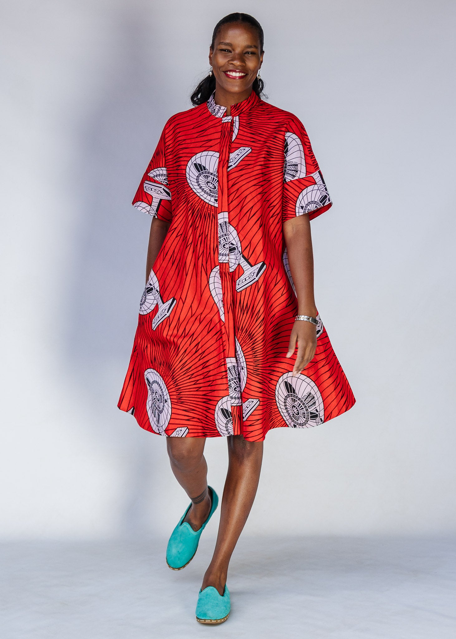 Oscillate Short Sleeved Dress