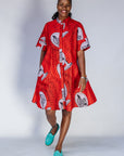 Oscillate Short Sleeved Dress