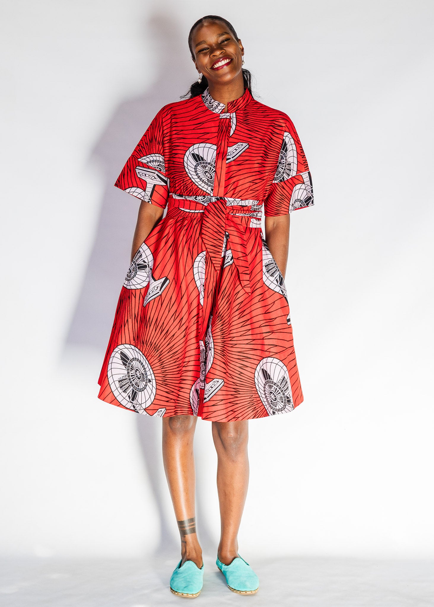 Oscillate Short Sleeved Dress