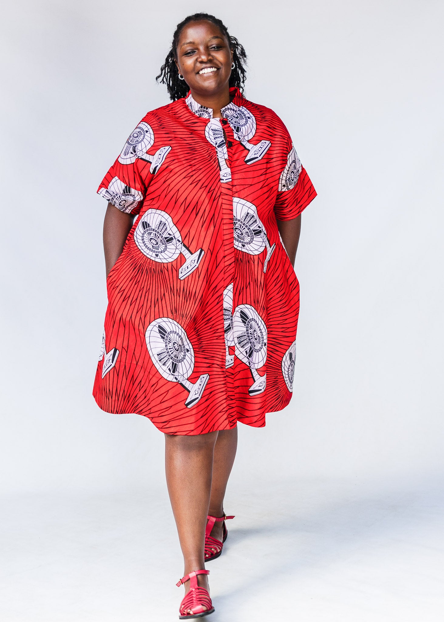 Short Sleeved Dress – Zuri