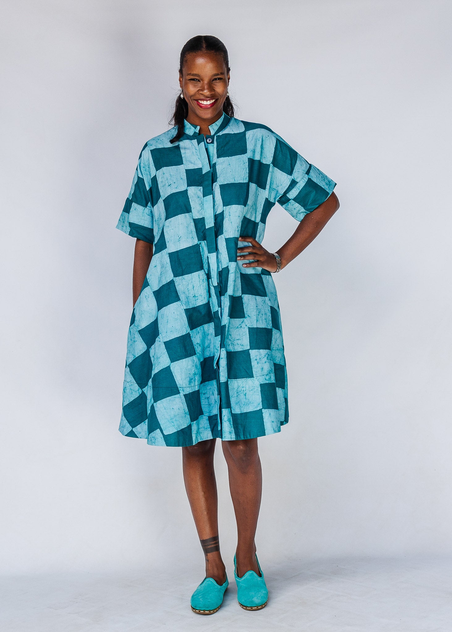 Fax of Life Short Sleeved Dress