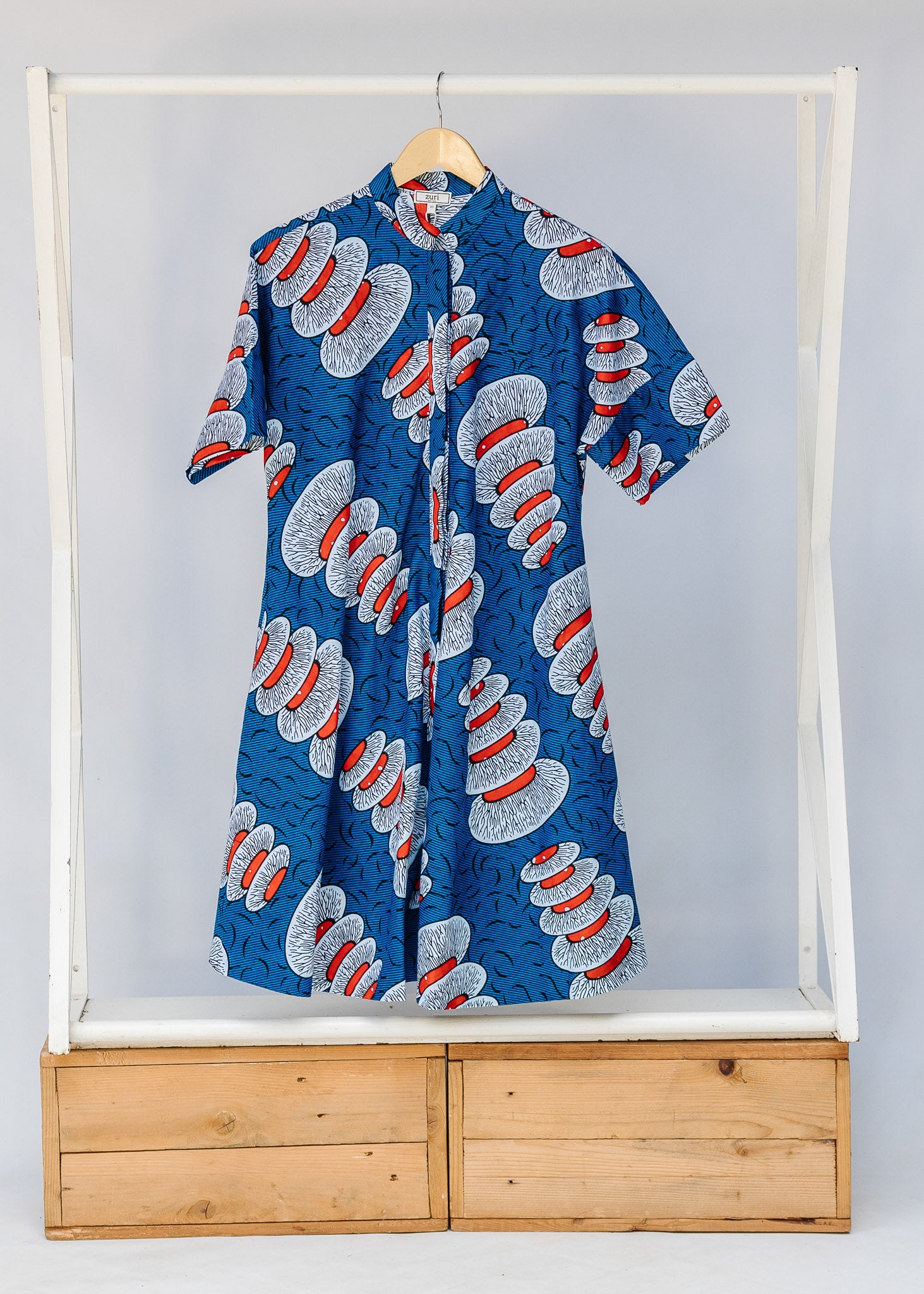 Nuclear Short Sleeved Dress – Zuri