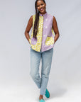 Aloe Again Patchwork Sleeveless Shirt