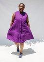 Aubergine Sleeveless Dress