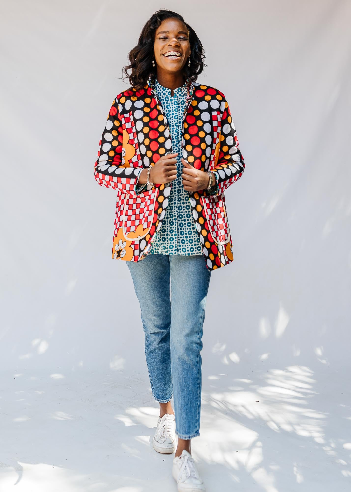 Confetti Reversible Jacket – Zuri
