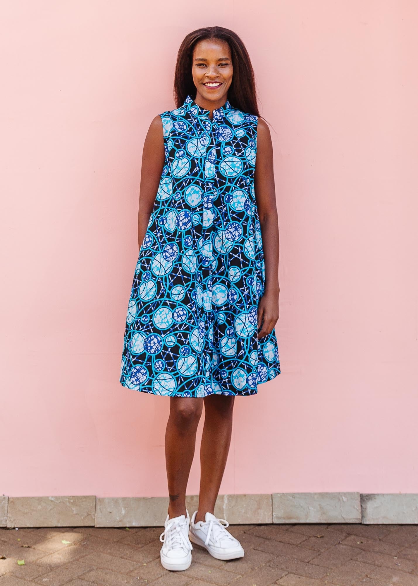 Quark-y Sleeveless Dress XXS