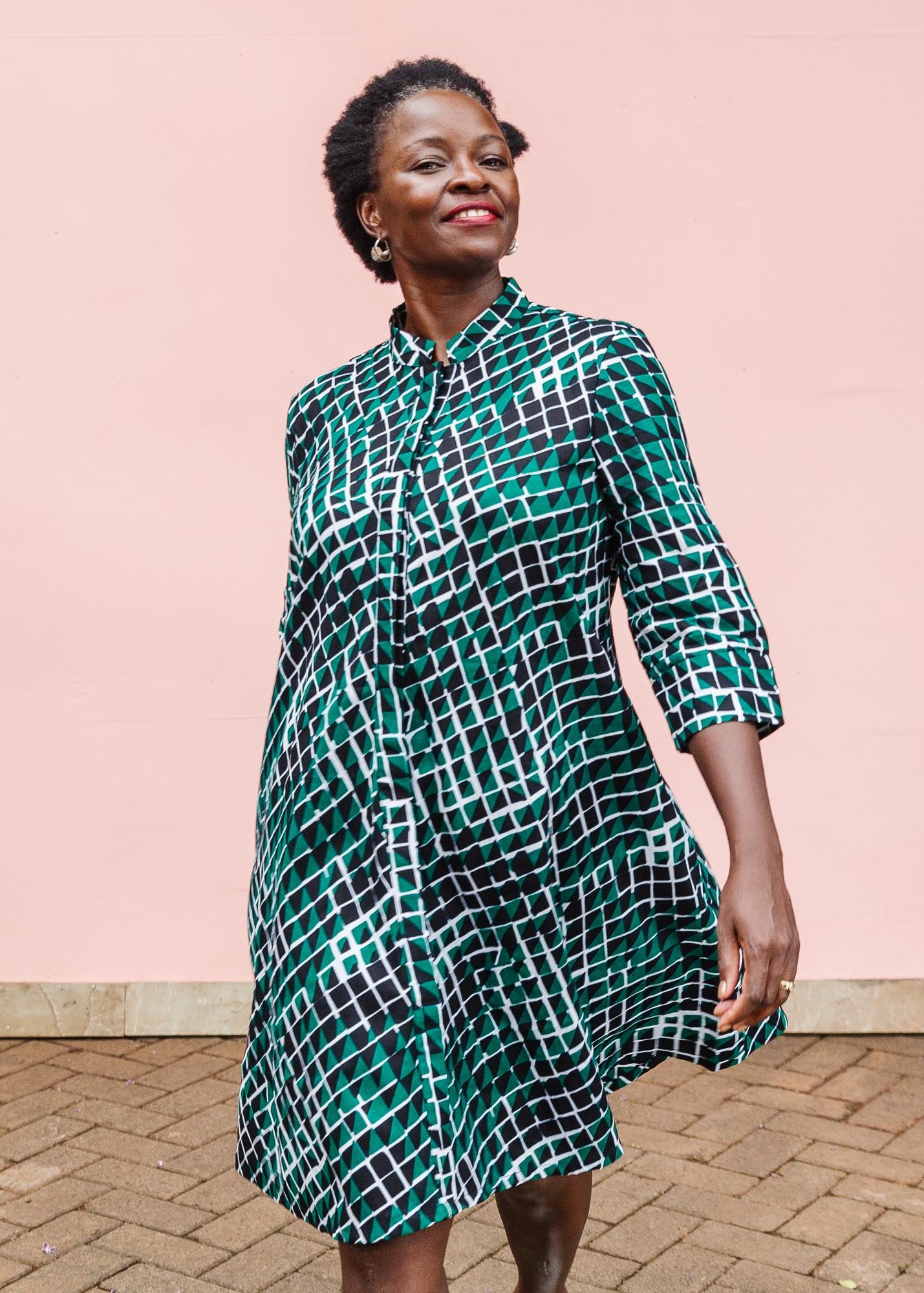 zuri dress cut to be worn loose and stand away from the body Light weight ZURI MAXI DRESS LOVE SPIRIT