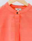 Coral tunic top