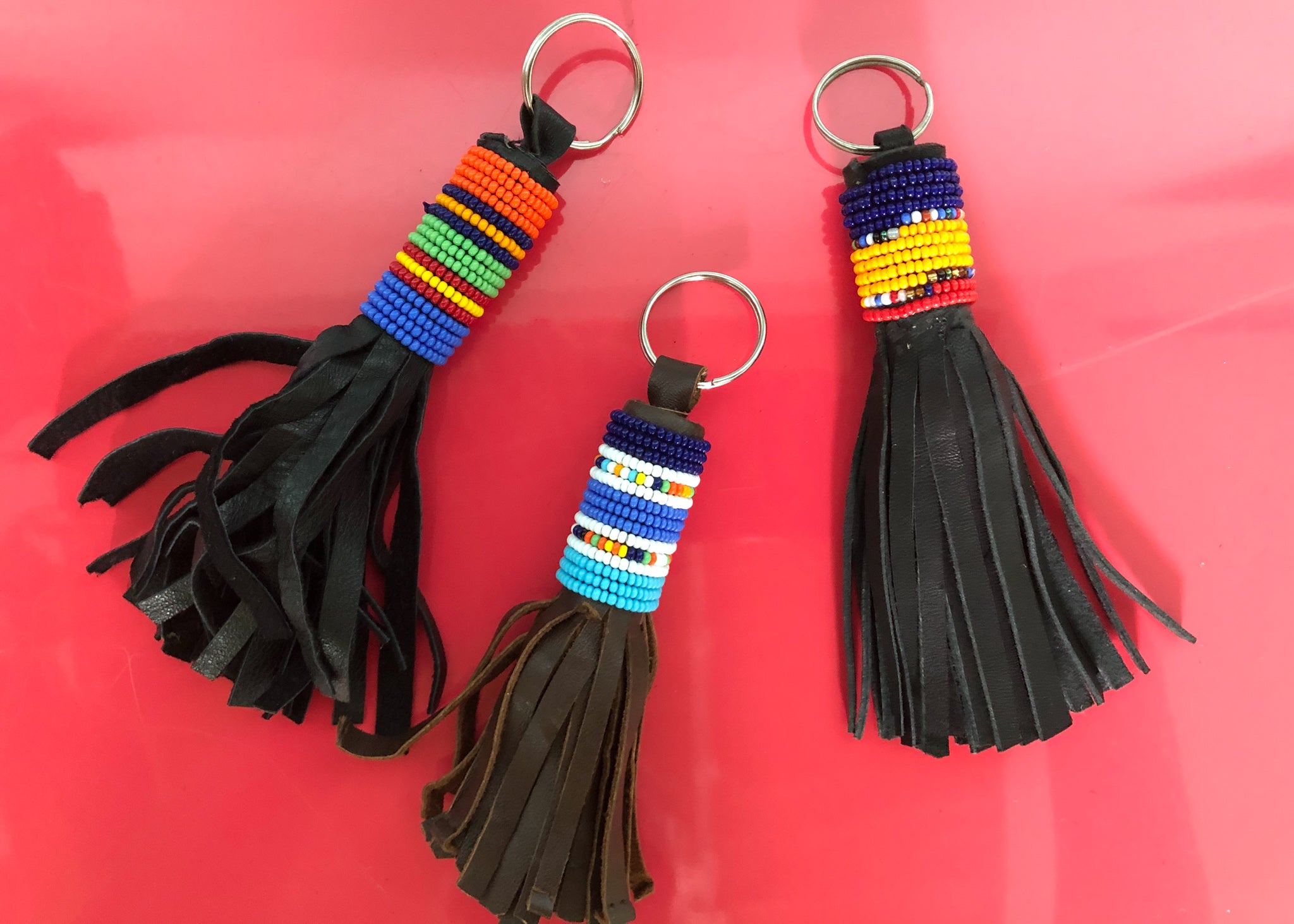 Beaded Keychain – Zuri